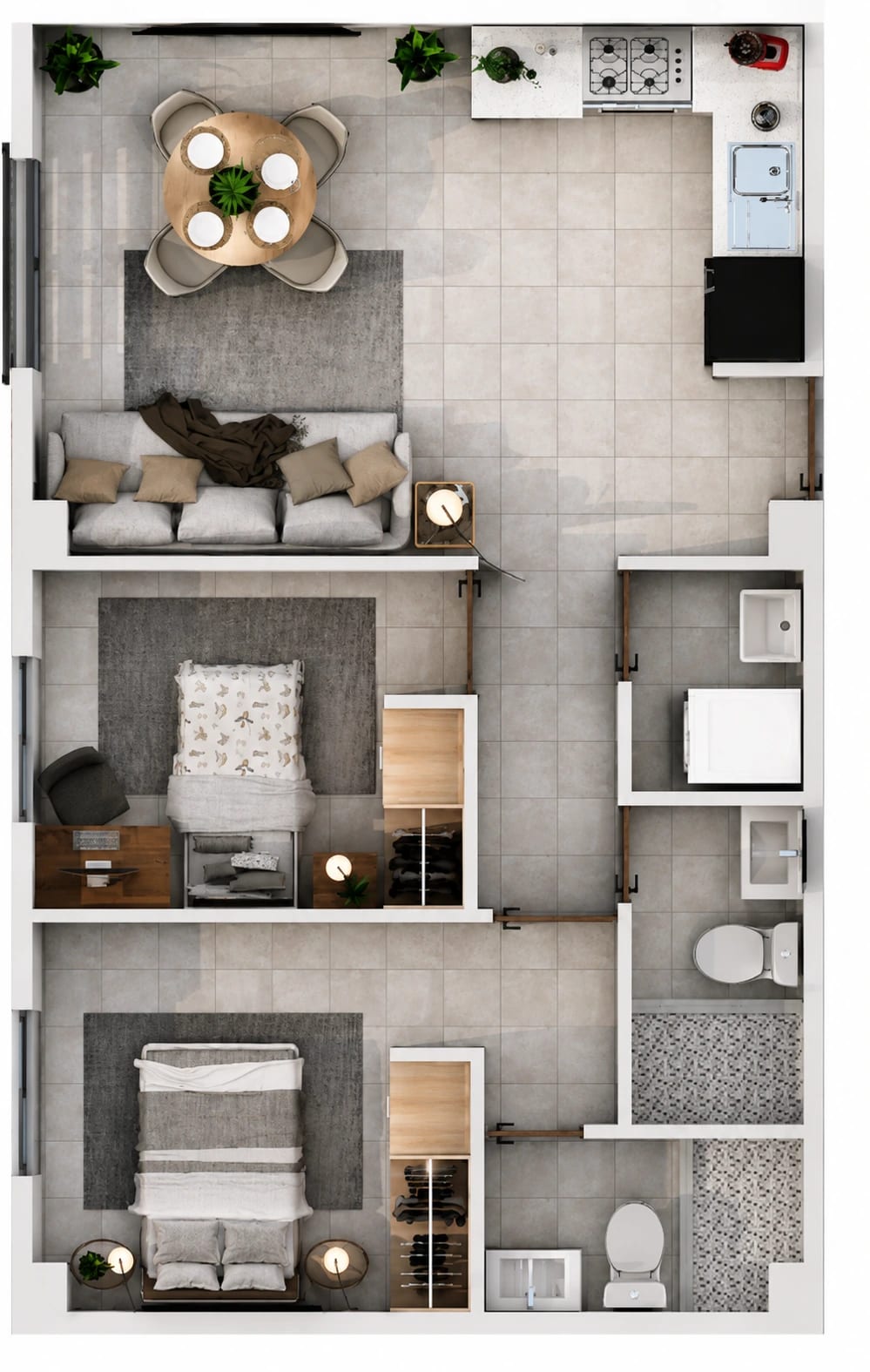 APARTAMENTO EN VENTA ZONA 17 CERCA DE PORTALES — foto 11 de 11